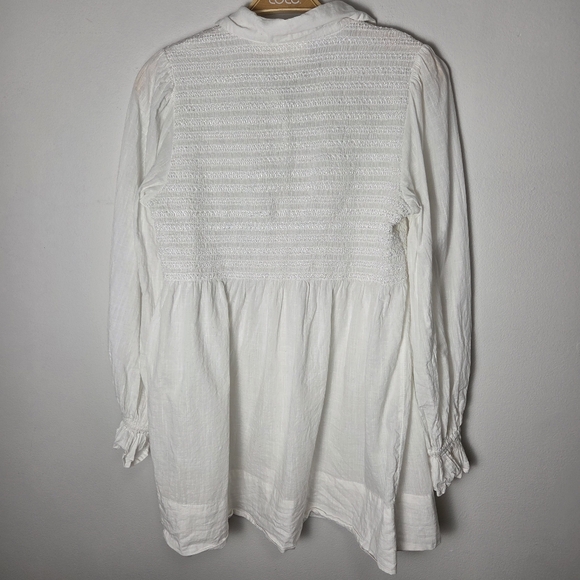 Anthropologie Vicki Smocked Tunic - Picture 12 of 13